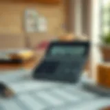 Visual representation of mortgage calculations