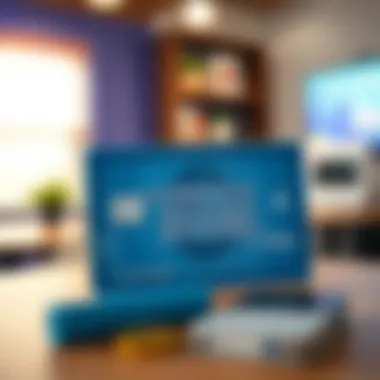 Features of American Express Cards for Students An illustration showcasing the features of American Express cards for students