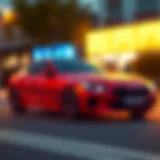 Graph illustrating GTE auto loan rate trends over time