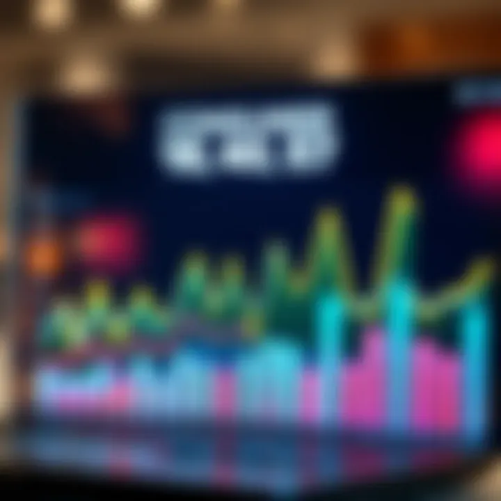 Consumer Behavior Trends Visualization Data visualization showing trends in consumer behavior