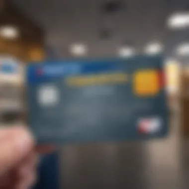 Diagram contrasting the Capital One Walmart card with other credit options