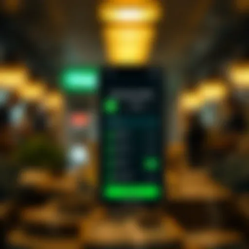 Cash App interface displaying account features