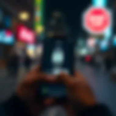 Illustration of transaction security measures in Cash App