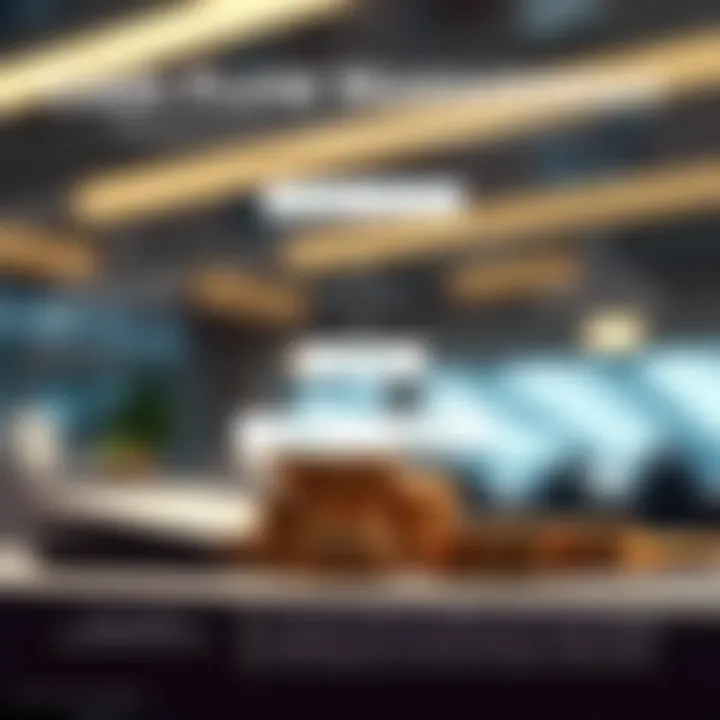 Diagram showing cash flow management benefits