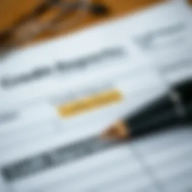Credit Report Collections Highlighted An illustration of a credit report highlighting collections