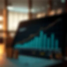 Graph illustrating the impact of accounting method changes on financial statements