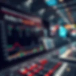 A visual representation of media spending trends over time