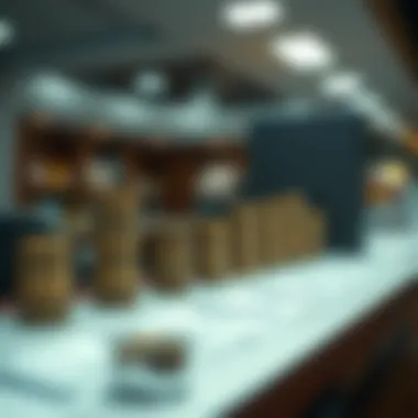 Visual representation of compound interest accumulation over time.