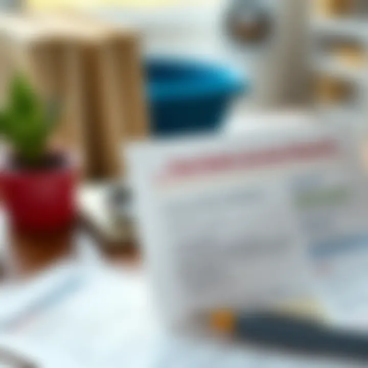 Visual representation of the documentation needed to open a bank account