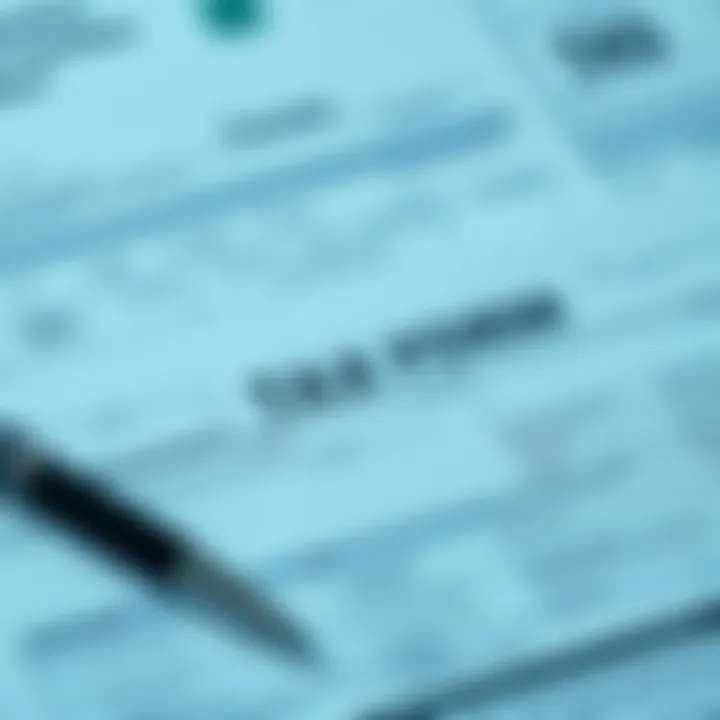 Navigating the Complexities of Tax Regulations Illustration of diverse tax forms and regulations