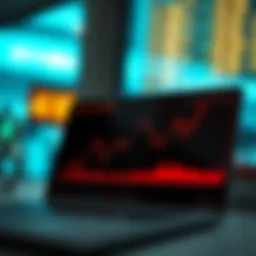 Graph illustrating current mortgage interest rates trends