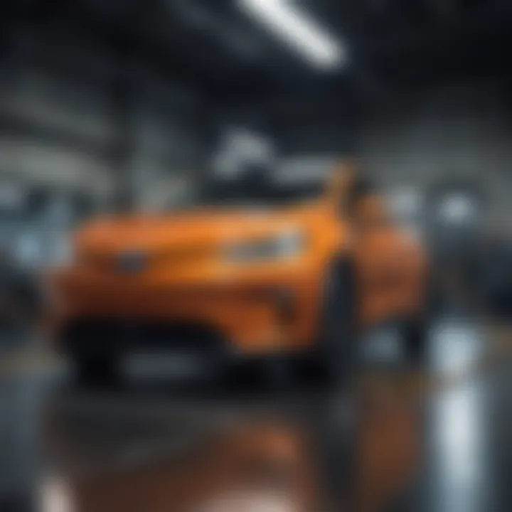 Chart analyzing the economic impact of electric vehicles on the automotive industry