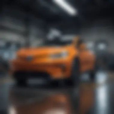Economic Impact on Automotive Industry Chart analyzing the economic impact of electric vehicles on the automotive industry