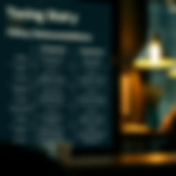 Visual representation of filing status categories