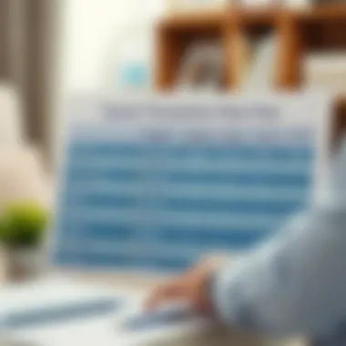 Chart showing various transaction fees