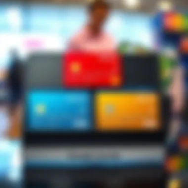 Comparison of Top Store Credit Cards Comparison chart of top store credit cards