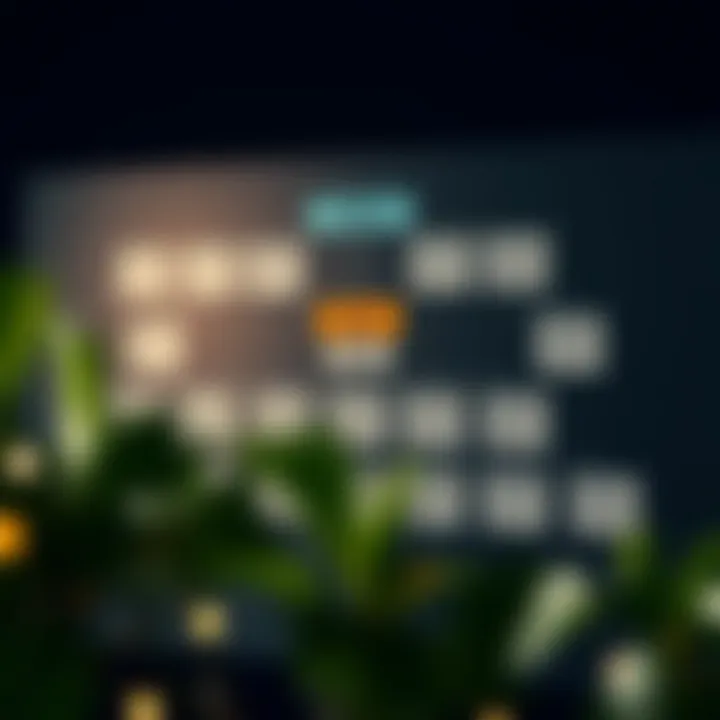 Creative business tree chart showcasing project management phases