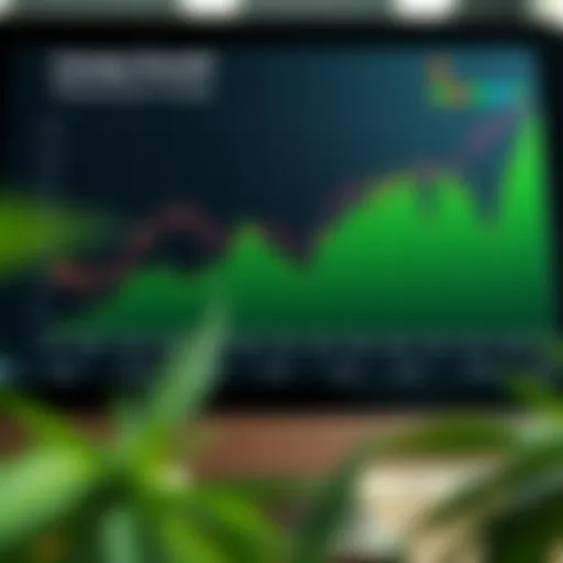 Canopy Growth Stock Performance Trends A detailed chart illustrating Canopy Growth stock performance trends over the past year.