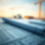 Blueprints symbolizing construction planning