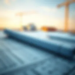 Blueprints symbolizing construction planning