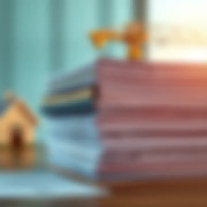 Essential Documentation for Construction Loans Document stack representing loan documentation requirements