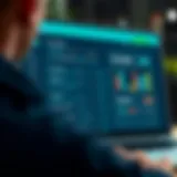 Interface of electronic tax filing software showcasing user-friendly design