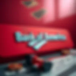 Bank of America logo with financial symbols