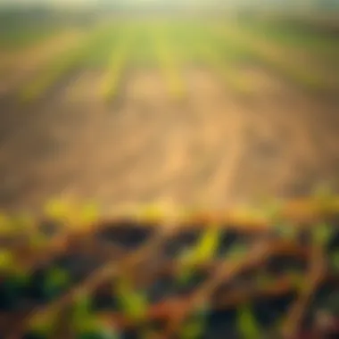 The Role of Land Loan Rates in Agricultural Growth Close-up of land with diverse crops representing agricultural investments