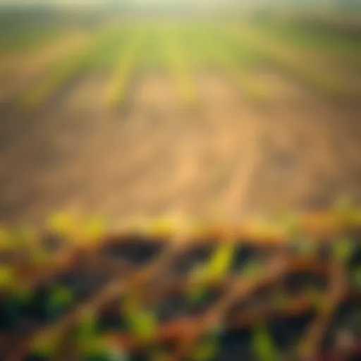 The Role of Land Loan Rates in Agricultural Growth Close-up of land with diverse crops representing agricultural investments