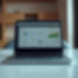 A laptop displaying Google AdSense dashboard