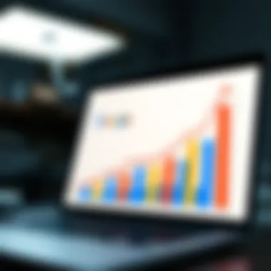 Increasing Online Income with Google Tools Graph showing growth in online income through Google services
