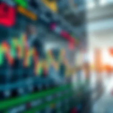 Current Market Trends in Banking Shares Visual representation of market trends in the banking sector