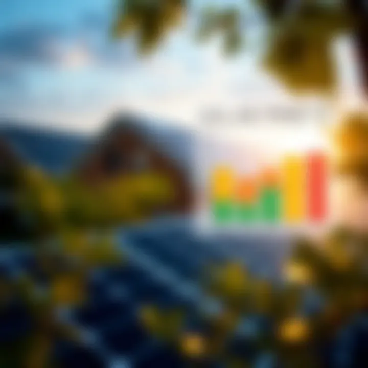 Infographic illustrating solar panel cost analysis