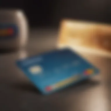 A visual comparison of various credit card features