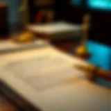 Representation of legal documents and signatures
