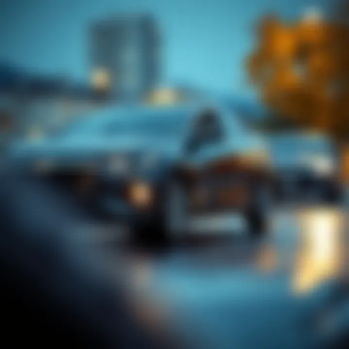 An illustration of a vehicle being financed with gap insurance coverage