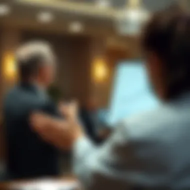 Delivering a Compelling Business Pitch Presentation of a business pitch to potential investors