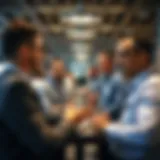 Networking event for connecting with investors