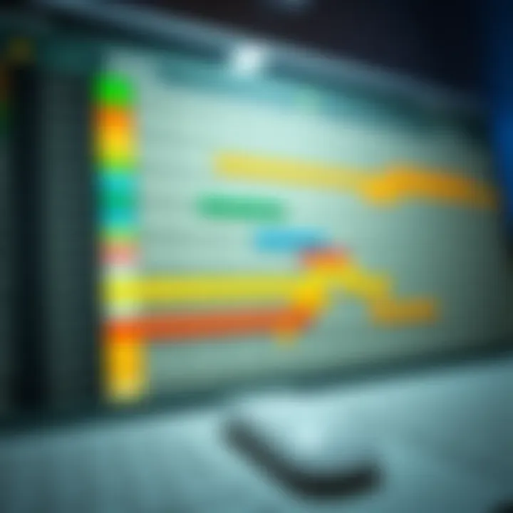 Detailed Breakdown of Gantt Chart Components Detailed breakdown of a Gantt chart components