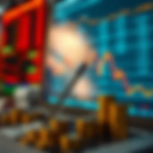 Visual representation of dividend stocks