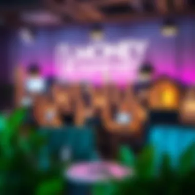 Online Business Opportunities Graphic showcasing online business ventures