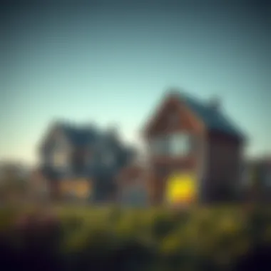 Real Estate Investment Strategies Concept illustration of real estate investments