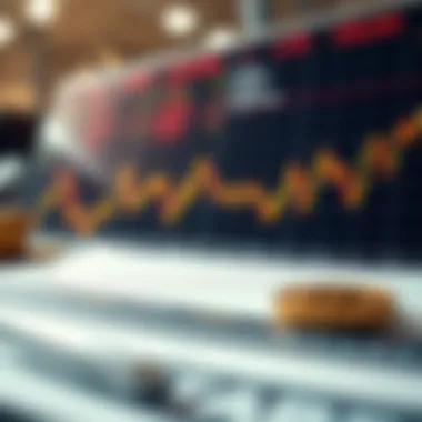 Influence of Market Forces on Stock Prices Chart depicting the influence of market forces on stock prices