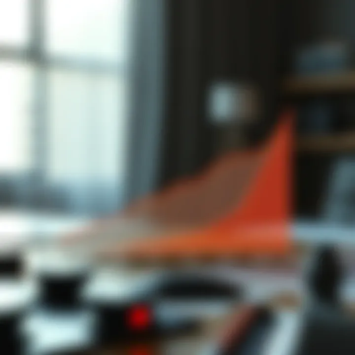 Graph depicting the relationship between media consumption and advertising effectiveness