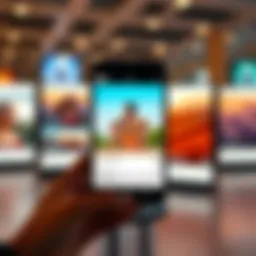 Showcase of engaging Instagram posts with vibrant designs