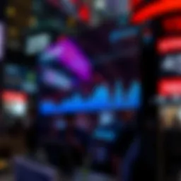 Graphical representation of Nasdaq 100 performance trends