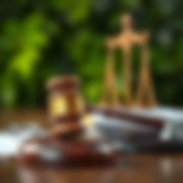 The Role of Court Rulings A gavel symbolizing court rulings