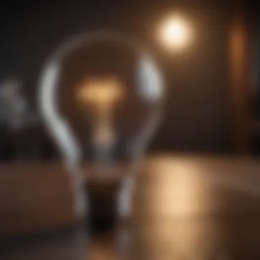 A light bulb symbolizing alternative funding solutions