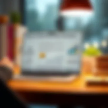 Infographic illustrating tips for smooth online banking experience