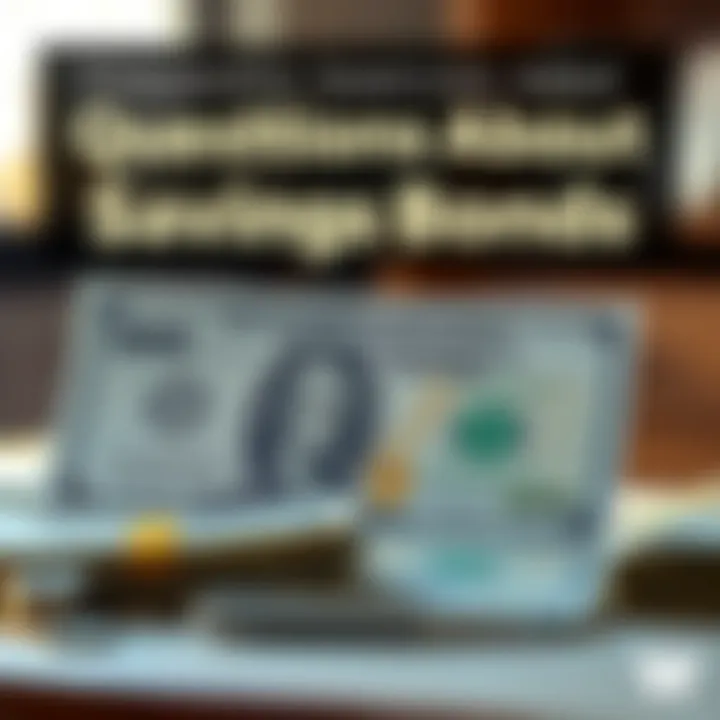 Frequently Asked Questions About Savings Bonds Infographic addressing common queries about savings bonds